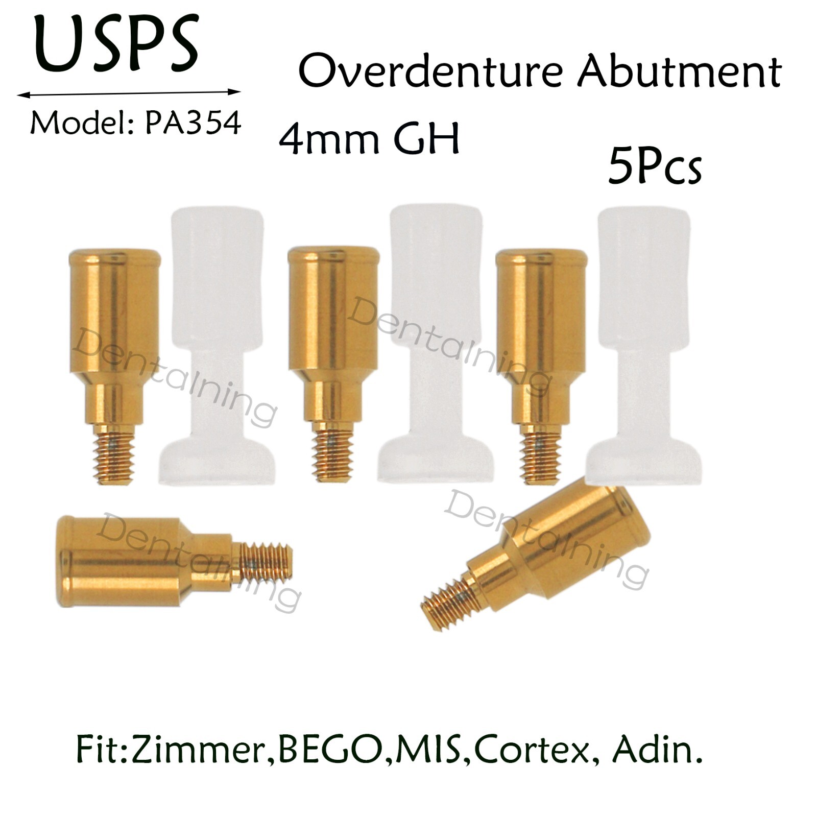 US Zimmer Mis Adin Bego Cortex Implant Locator Abutments For 1-5mm