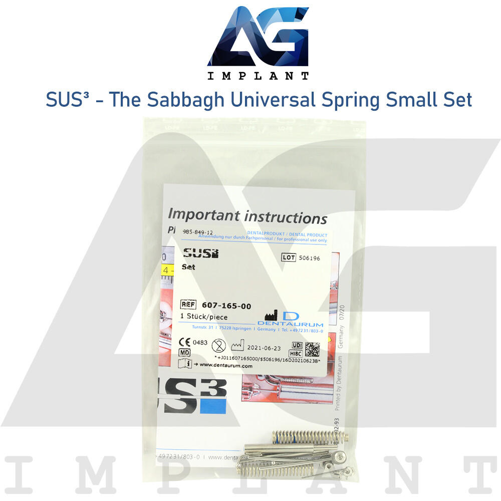Small Set SUS³ Sabbagh Universal Spring Application Appliance Orthodontic Dental
