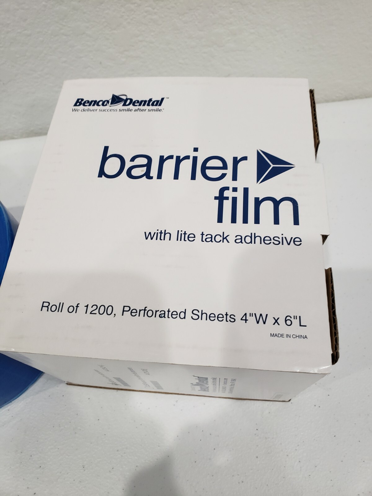 2 Rolls Benco Medical Dental Barrier Film 4″ x 6″ 2400 Perforated Sheets