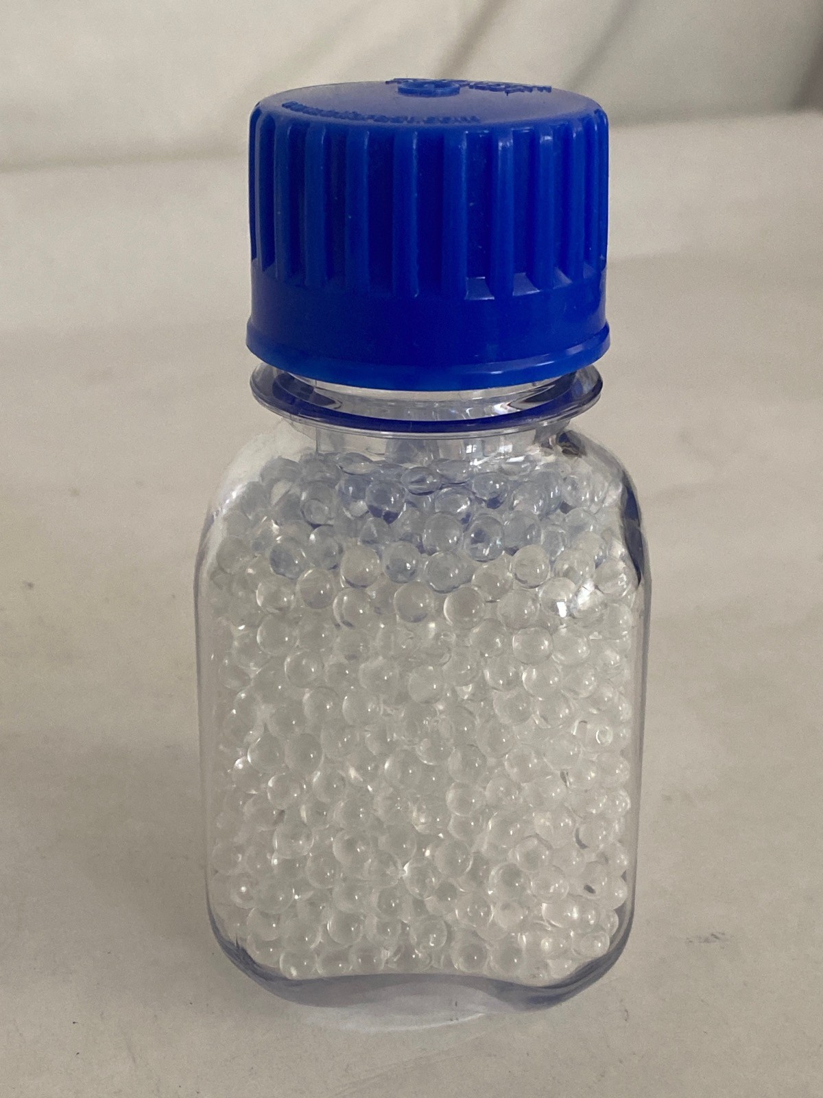 ZYMO 4.5mm Glass Rattler Plating Beads Autoclavable Partial 223g Bottle S1001 B
