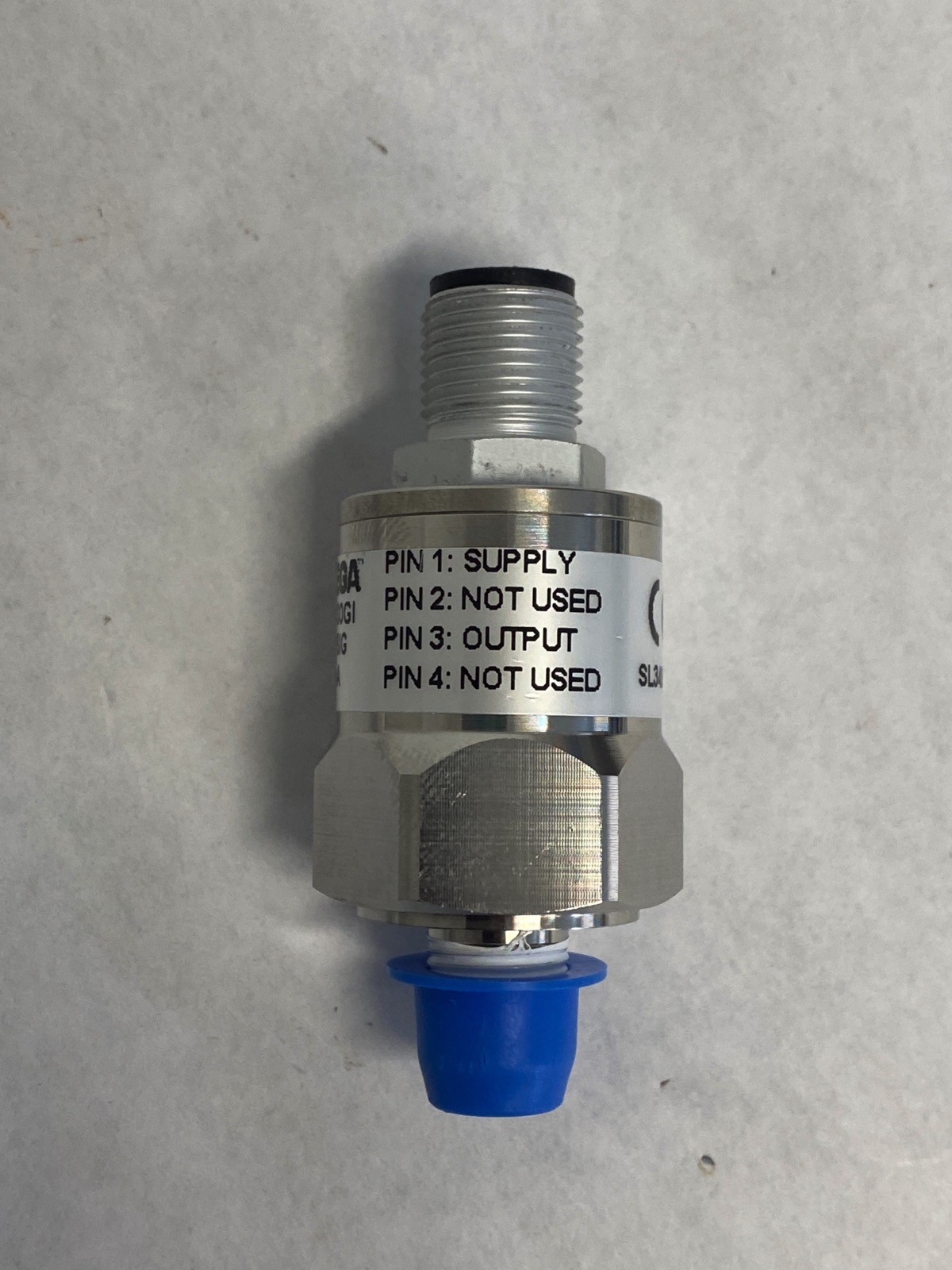 New OMEGA Pressure Sensor Transducer Gauge M12 4-Pin F Connection PX159A-100GI