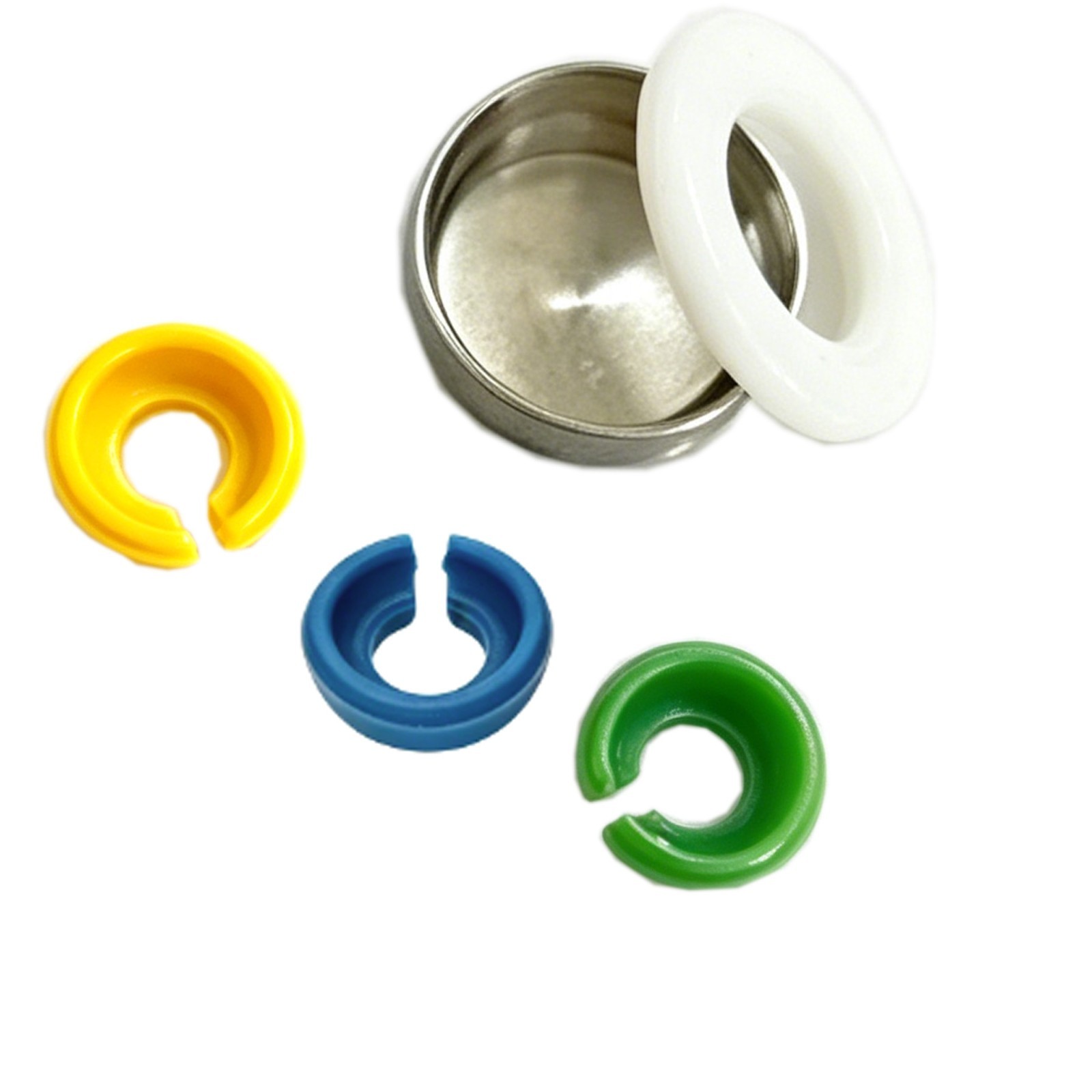 Dental PEEK Cap Retention Insert Caps Fit Novaloc Abutment Matrix Ti Housing Cap