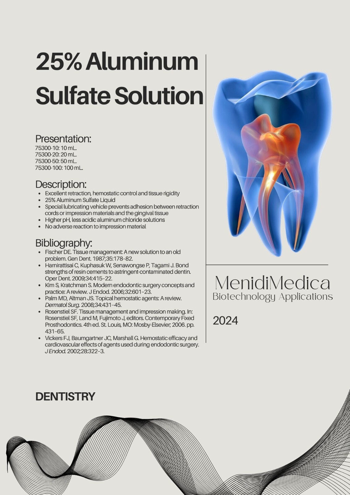 25% Aluminum Sulfate Solution 50 ml