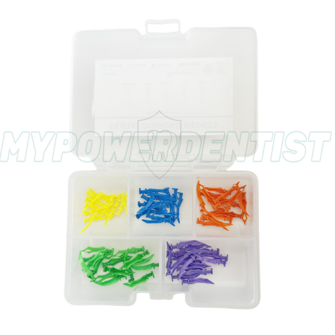 Dental Diamond Wedges Plastic Diastema Adaptive Interdental Teeth Gap Wedge