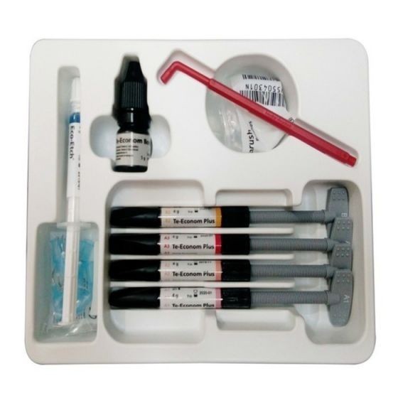 Ivoclar Te-Econom Plus Hybrid Dental Restorative Composite , Bonding & Etch Kit