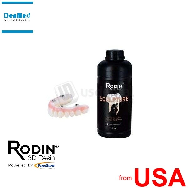 PAC-DENT – RODin Sculpture 1.0 Shade A1, 1.2kg/Bottle – 3D Resins Cerami 476576