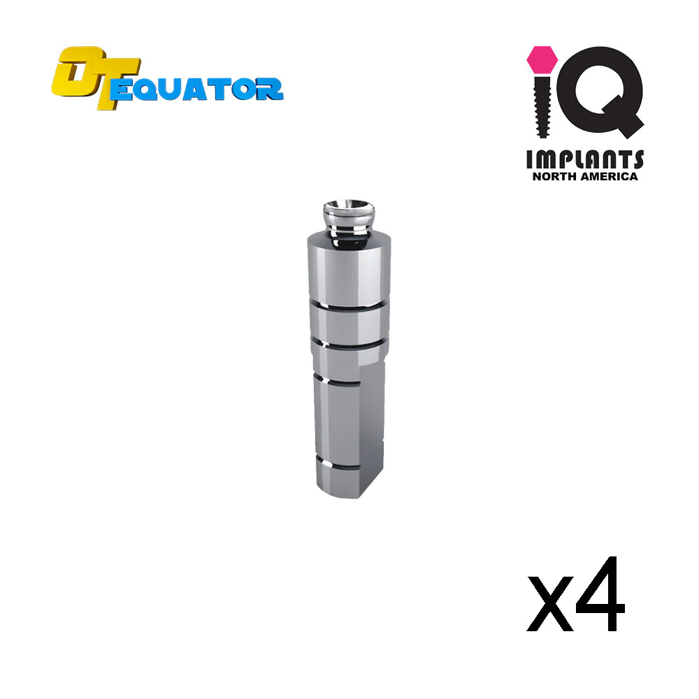 IQ EQUATOR OD Secure Genuine Laboratory Analog, (4-Pack)