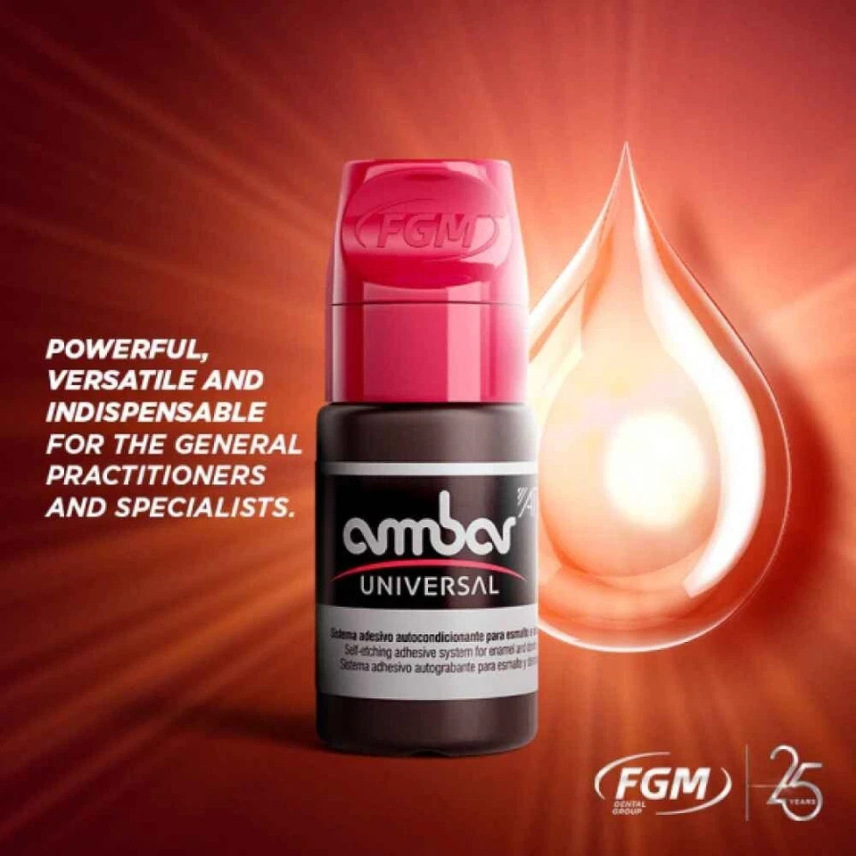 FGM Ambar Universal Bond Light Cure Adhesive System Made in Brazil (Fast Ship)
