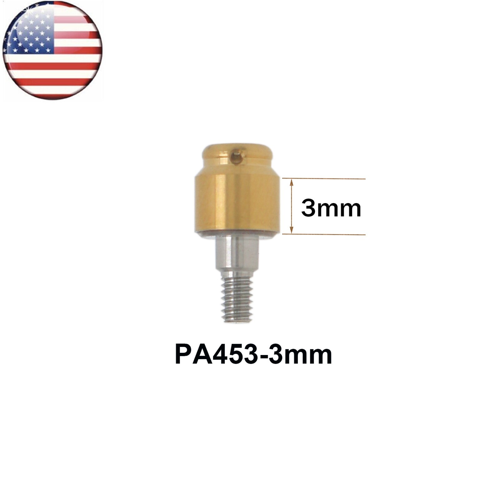 US Dental Overdenture Abutment for ZIMMER Screw-Vent 3.5/4.5mm Platform BEGO MIS