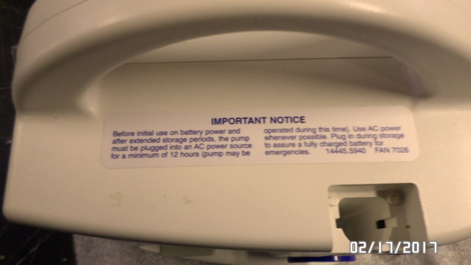 870D ROSS PATROL USA ENTERAL PUMP 30 DAY MONEY BACK GUARANTEE