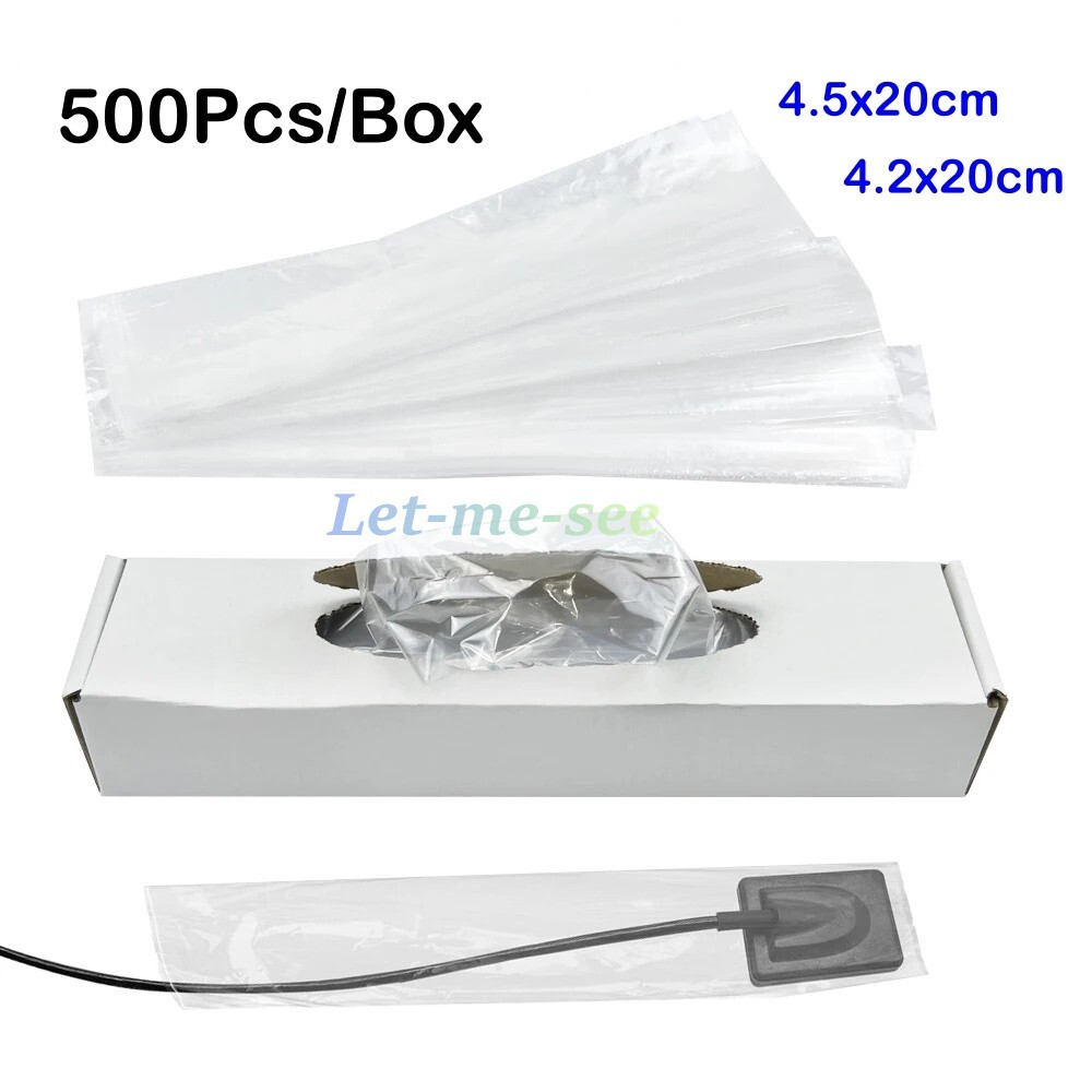 Dental X-Ray Digital Sensor Sleeves Cover Protector Protective Film 4.5/4.2x20cm