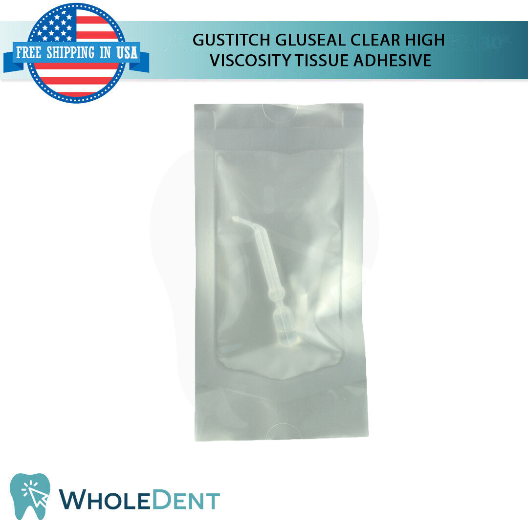 Glustitch Gluseal Clear Oral High Viscosity Tissue Adhesive