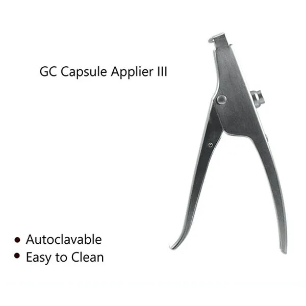 GC Capsule Applier III Autoclavable capsule applier for easy Fast Free II Ship