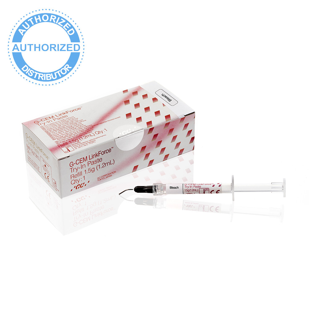 GC G-CEM LinkForce Try-In Paste Refill A2 / Translucent / Opaque / Bleach
