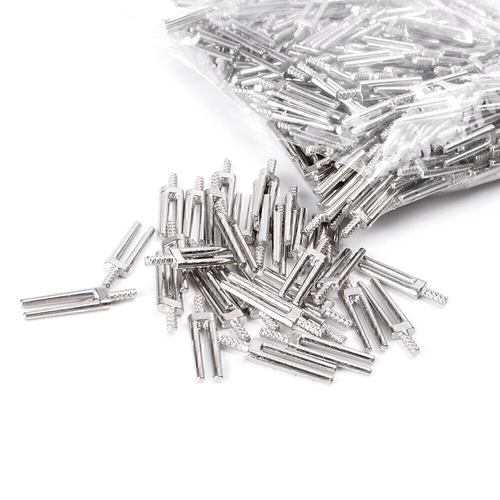 Dental Master Twin Double II Pins&Plastic Sleeves Dental Lab Supply 500 Pcs