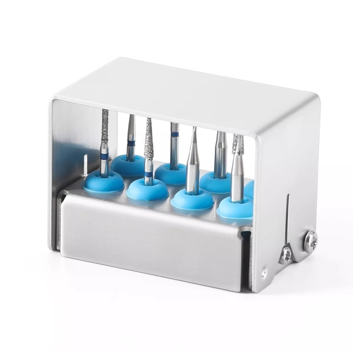 6/8/12/30 Holes Dental Implant Drills Bur Holder Disinfection Box Block