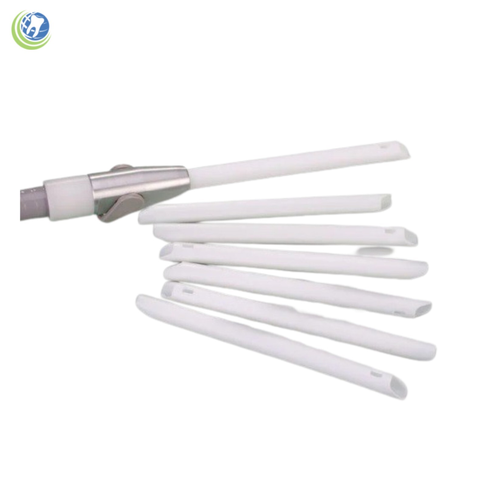 Dental Disposable HVE Oral Evacuators Tips Vented White 100/Bag