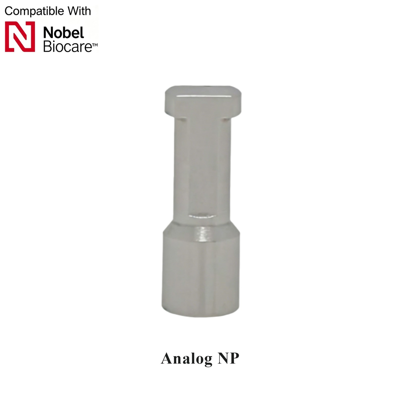 US Dental Lab Analog RP NP Fit Nobel Biocare Active Replica Hex Abutment