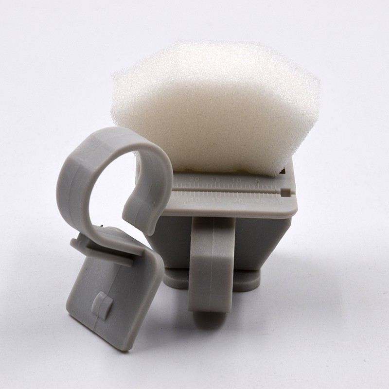 Dental Endodontic Files Triangle Clean Sponge Foam Cushions Finger Ring Holder