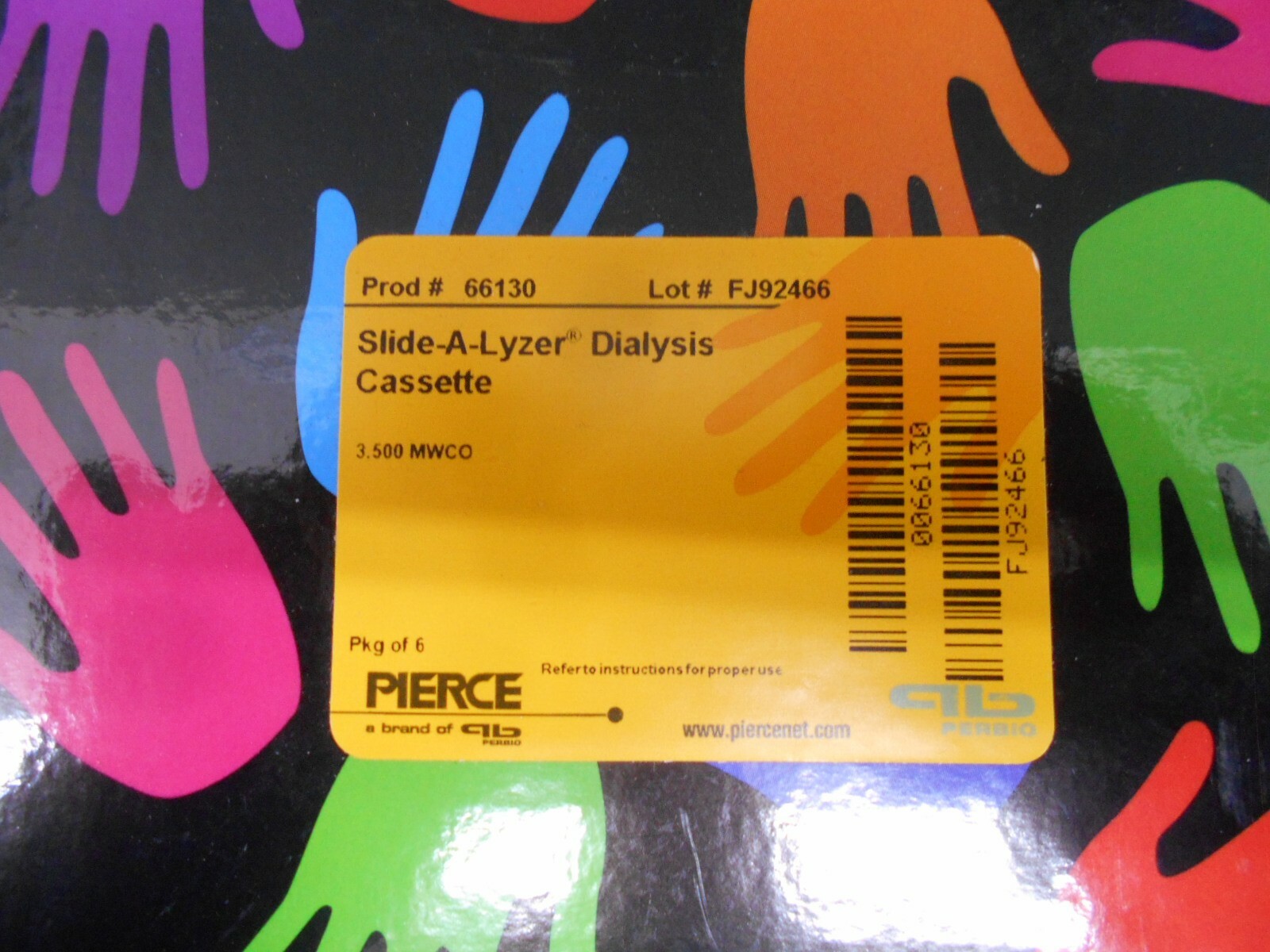 PIERCE 66130 SLIDE A LYZER DIALYSIS CASSETTE 3,500 MWCO