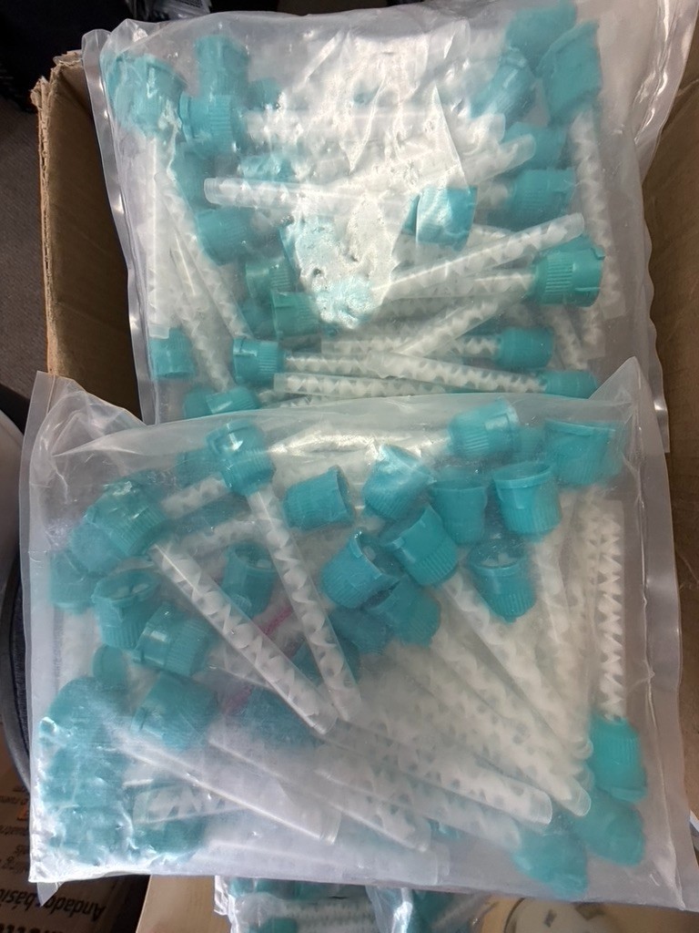Dental HP Blue /TEAL Mixing Tips 6.5 mm Impression Heavy Body EST.48/bag