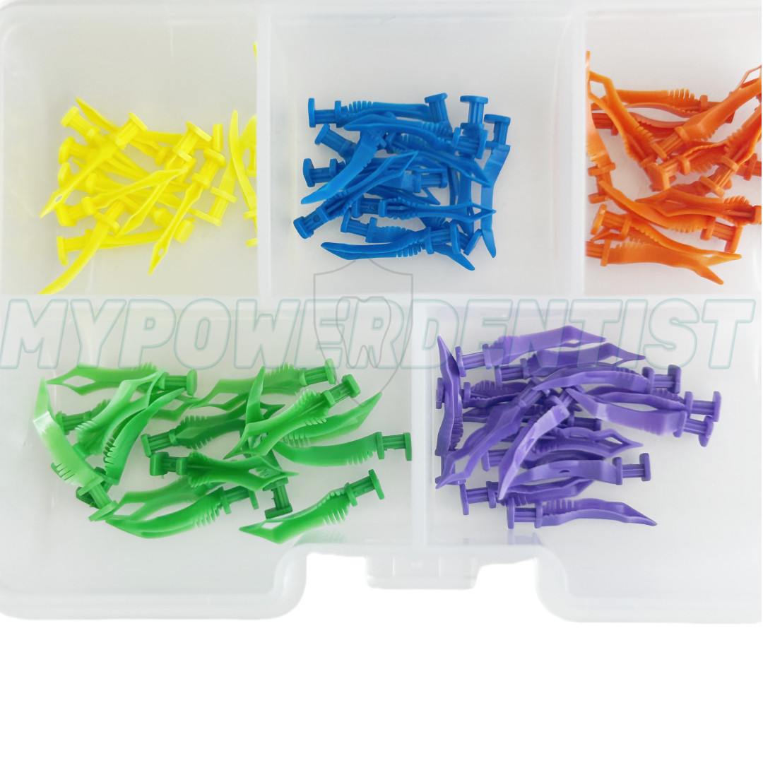 Dental Diamond Wedges Plastic Diastema Adaptive Interdental Teeth Gap Wedge