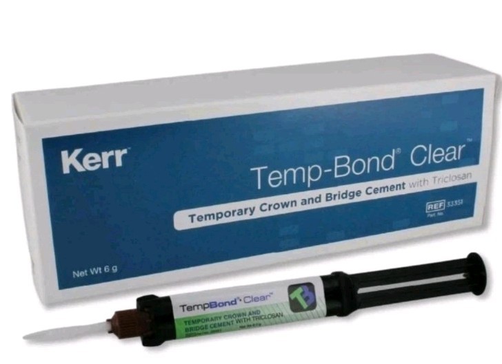 Kerr Temp Bond Clear Cement Automix Dispenser 6g EXP: 7/2027 OR BETTER
