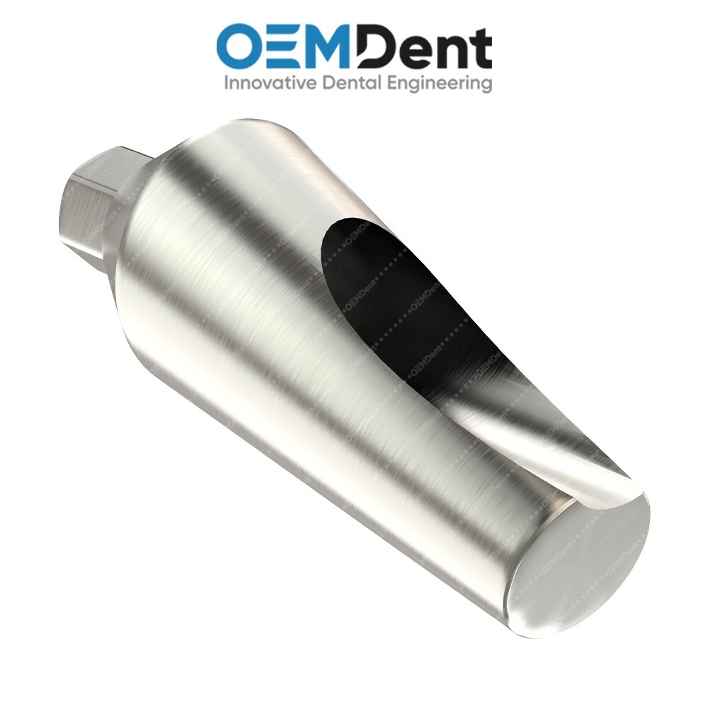 Angulated Abutment 15° Slim Platform – Alpha Bio® Hexagon 2mm Compatible