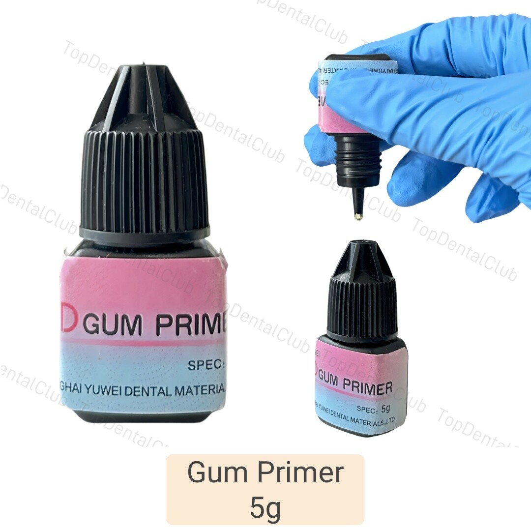 Dental Gingiva Aesthetic Resin Gum Pink 3D Composite Resin Syringe Adhesive Kit