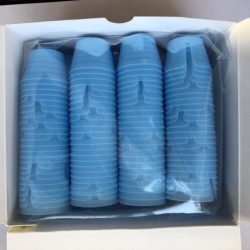100pcs to 1000pcs Disposable Dental Cosmetic Dappen Dishes Prohpy Arylic Mixing