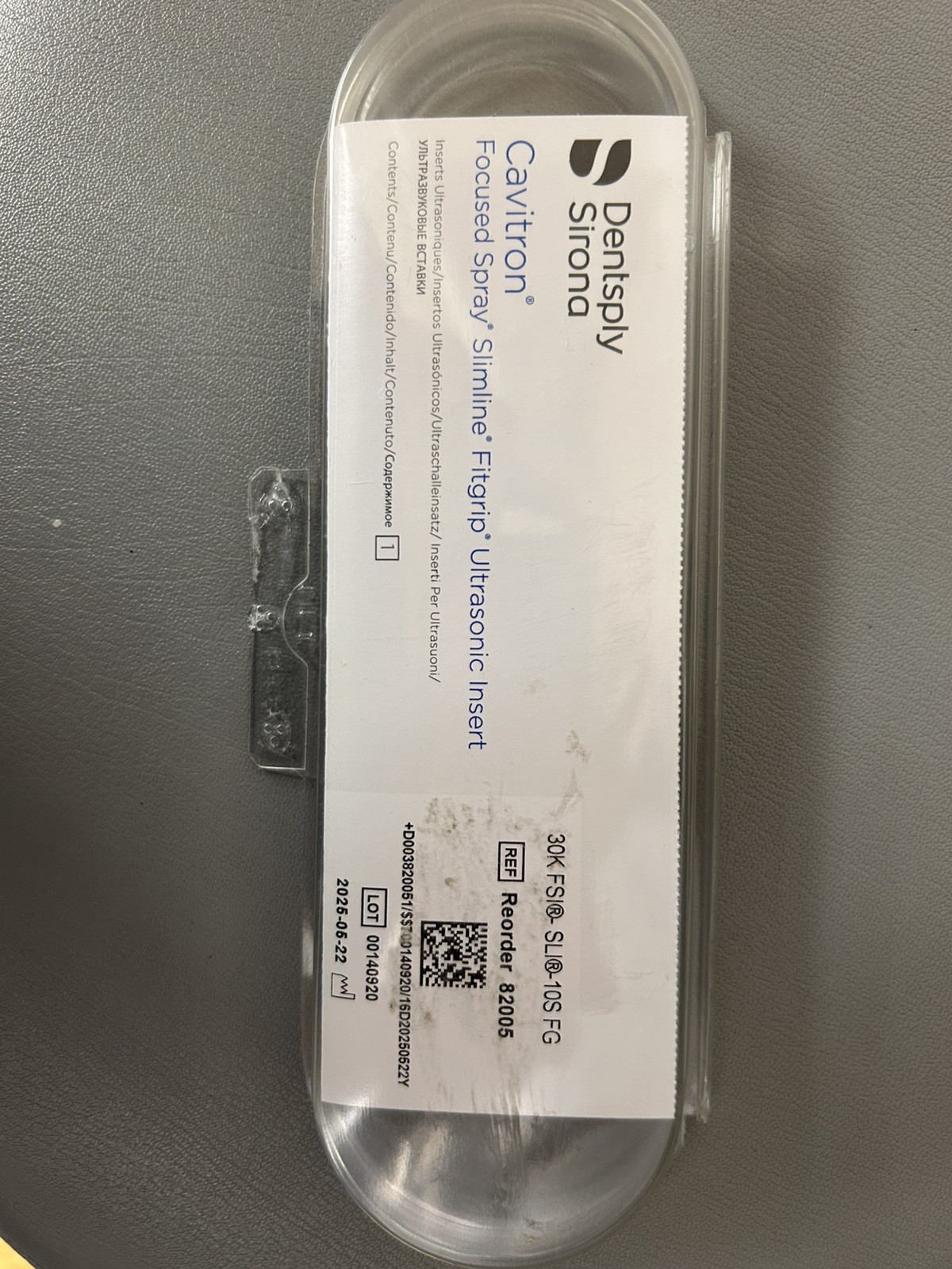 DENTSPLY Cavitron Insert Tip SlimLINE FITGRIP 30K FSI-SLI-10S FG Dental