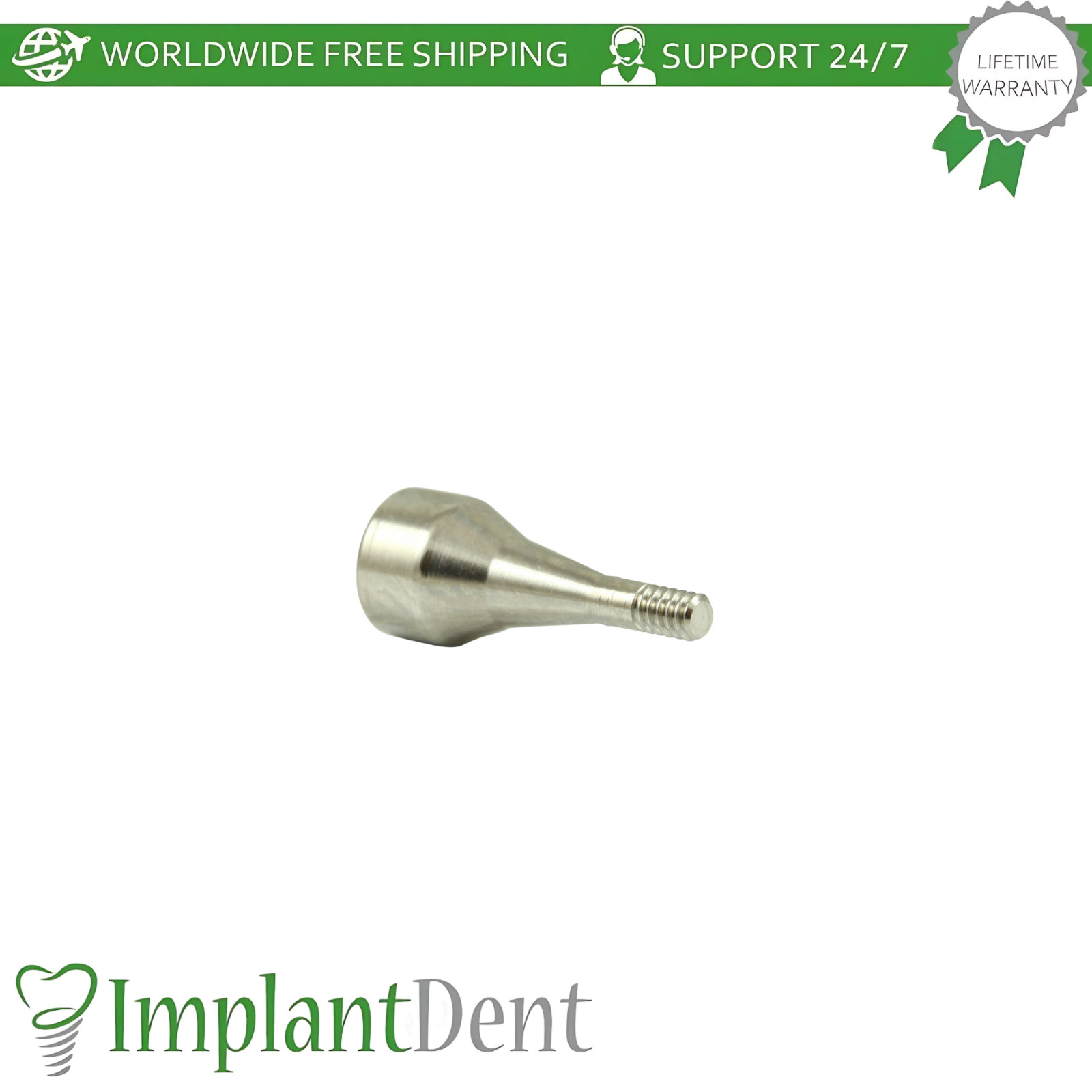 0sstem TS Compatible Mini Platform 2.1mm Healing Cap Dental Prosthetic