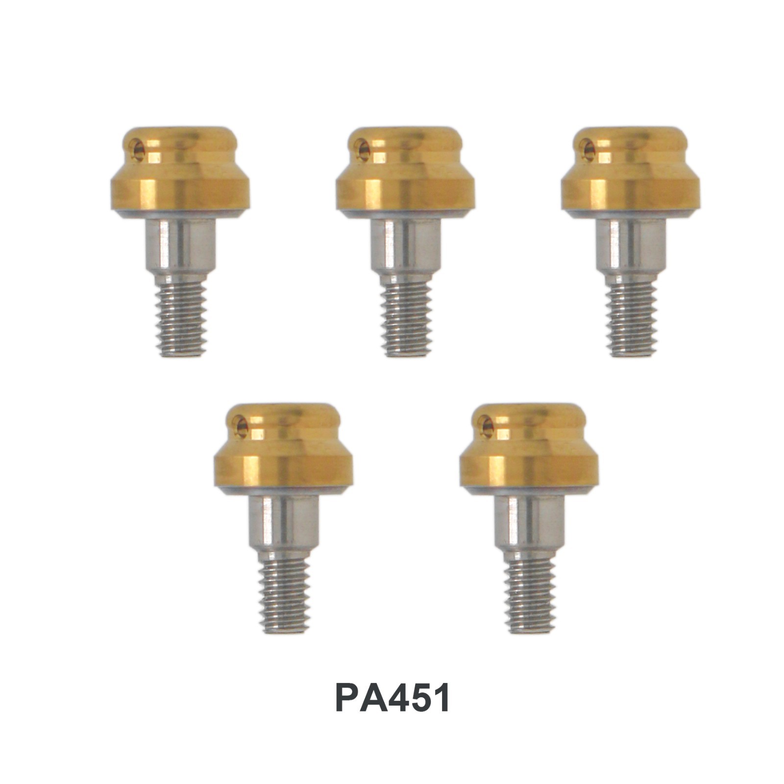 US Dental Locator Tapered Abutment GH 1mm for Zimmer TSV 4.5 Mis Adin Implants