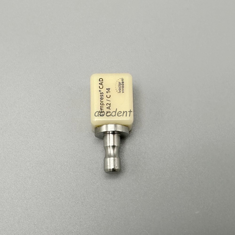 C14 Emax Dental LT A2/C14 Glass Ceramic Lithium Dislicate CAD Cerec Blocks 5Pcs