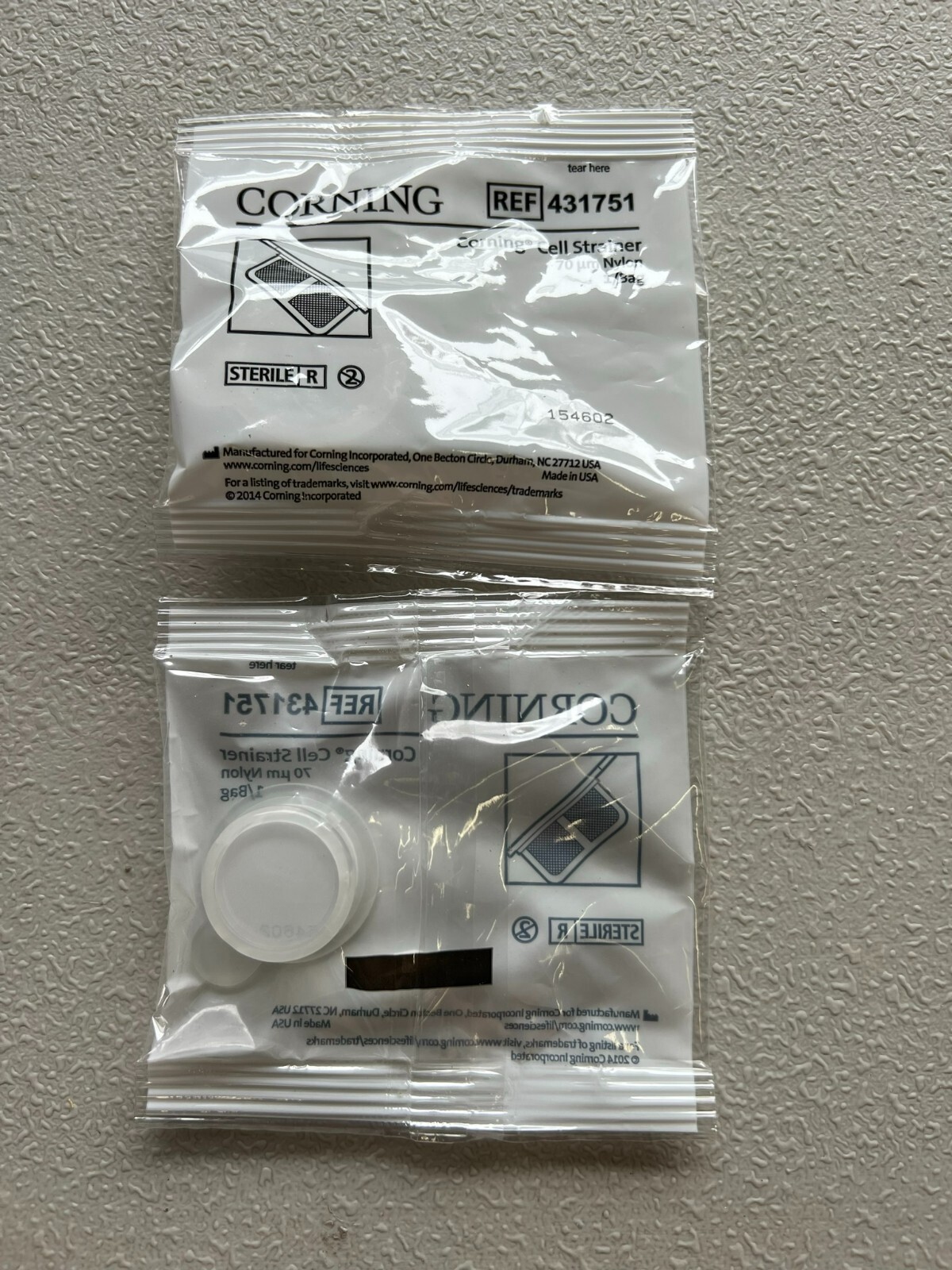 Corning 431751 Cell Strainer Lot of 2