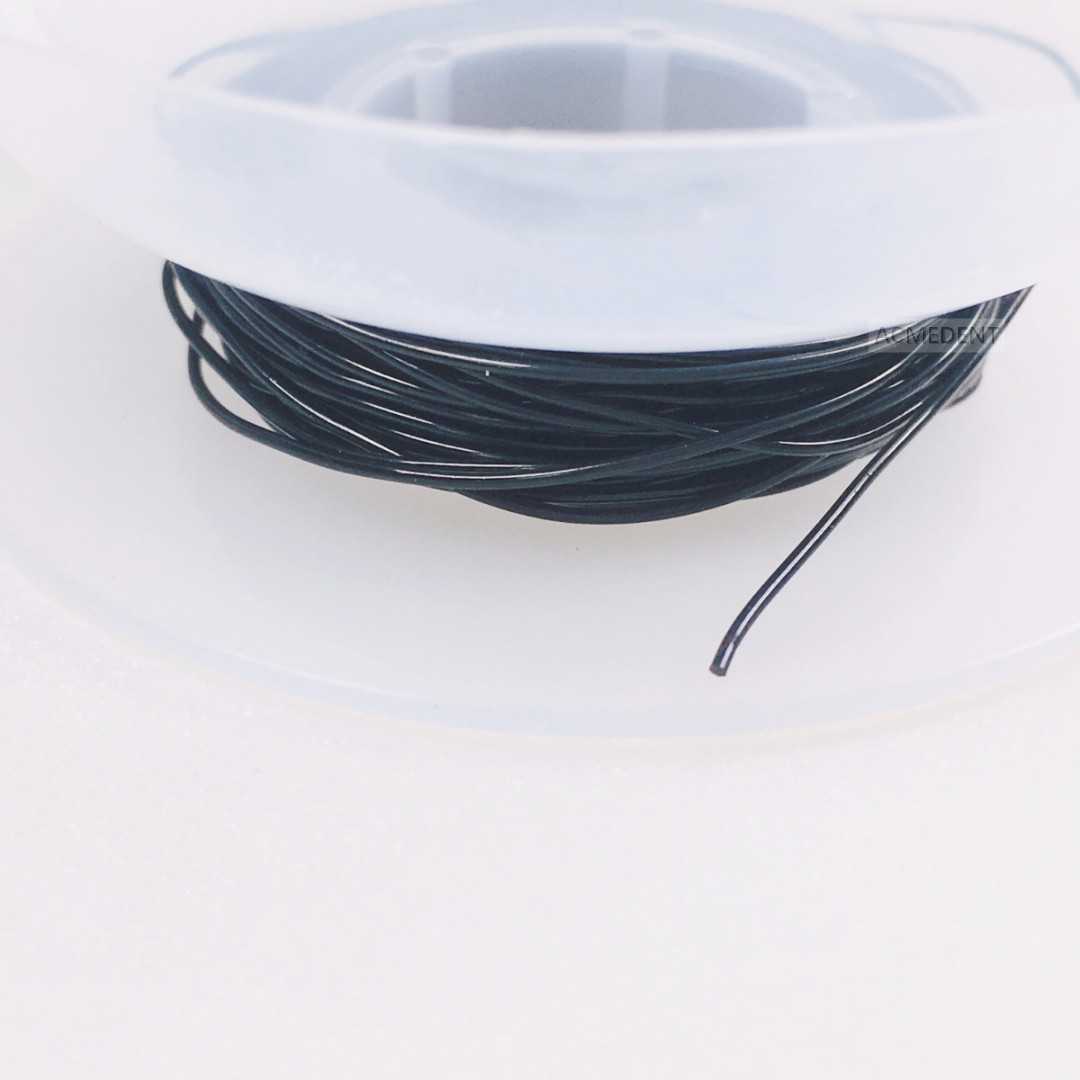 5Rolls Dental Orthodontic Elastic Wires Power Solid Thread Archwire 3Size 5Color