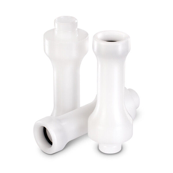 DisposEvac Quick-Disconnect Hose Adapters – 7/16″ diameter, 3/Pk.