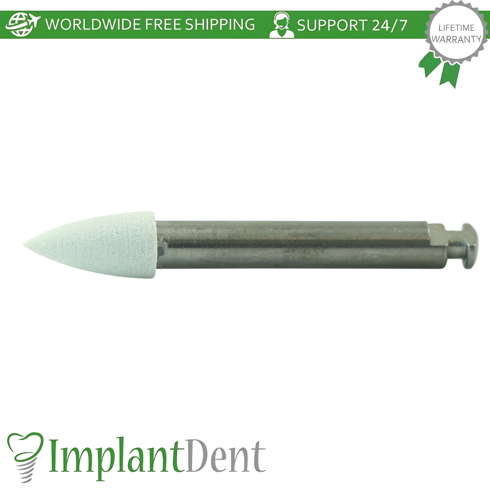 Dental Prophyclean Tooth Cleaning & Debonding Bur Set Medium/Coarse Grit