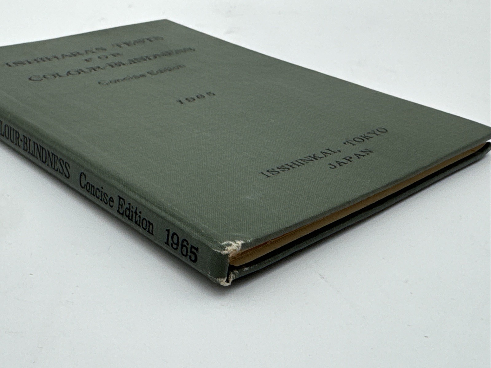 1965 Ishihara’s Tests For Colour-Blindness, Concise Ed. By Dr. S Ishihara; Japan