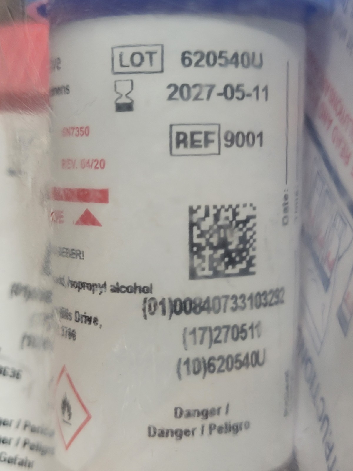 Meridian 10% Buffered Neutral Formalin PARA-PAK LV-PVA FORMALIN 2027