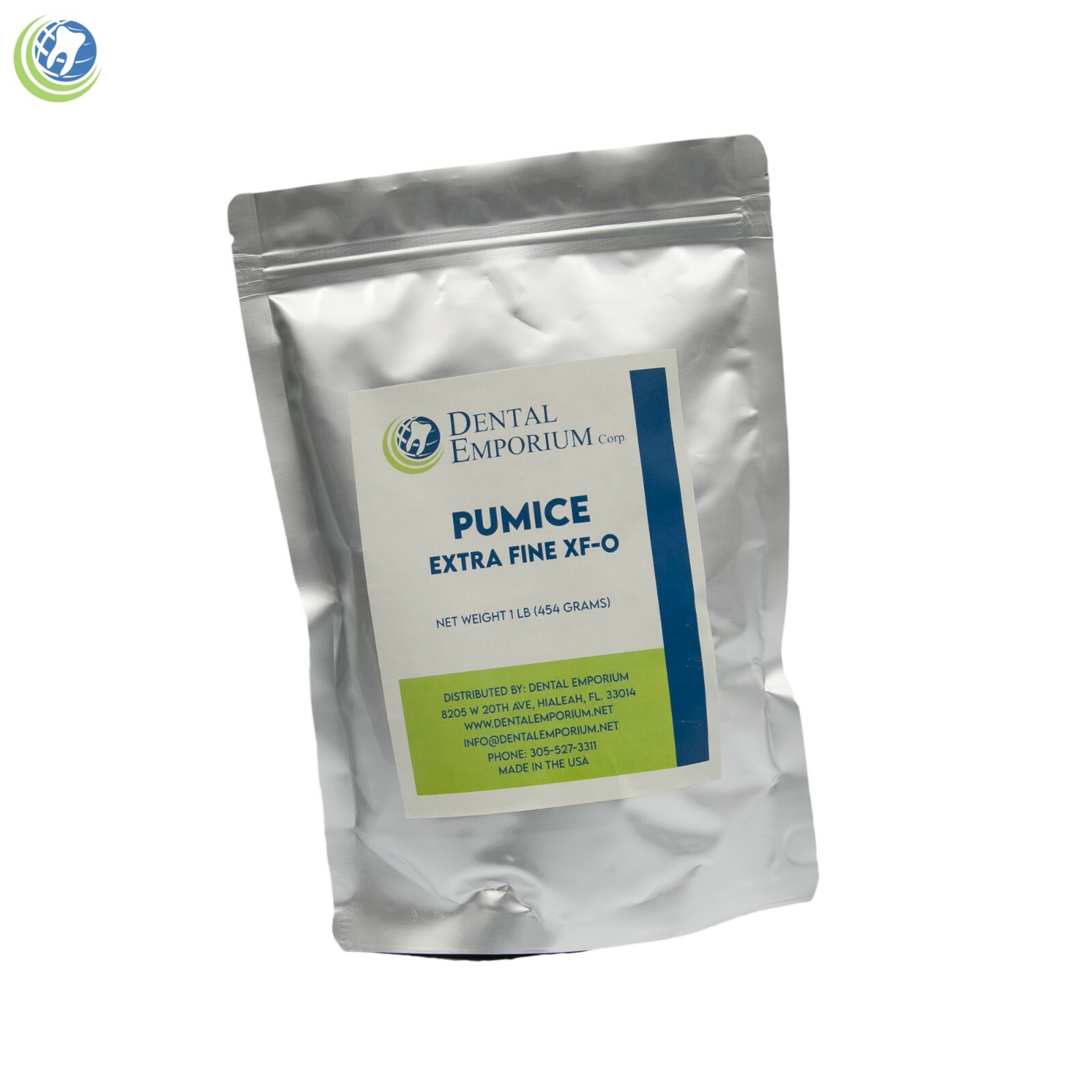 Pumice Powder Flour Extra Fine Grit Dental Lab Scaling Polishing Prophy 1 Lb.