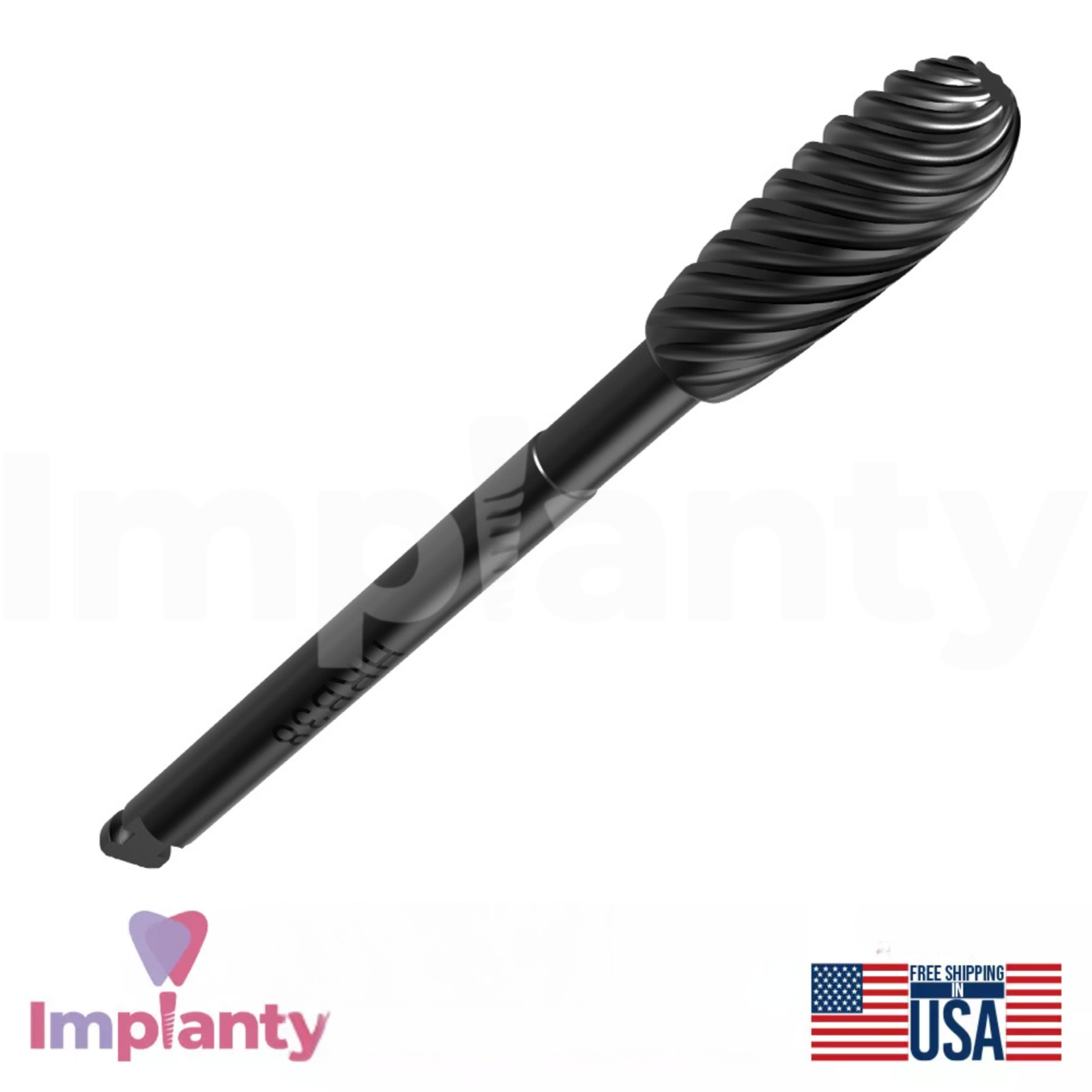 GDT Swirl Cycle Head Stainless Steel Dental Bur Ø3.8mm Diameter Latch-Type Shank