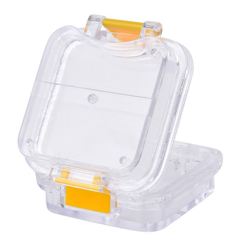 10 Pcs Dental Teeth Small Storage Crown-keeping Box With Membrane Flexible Film
