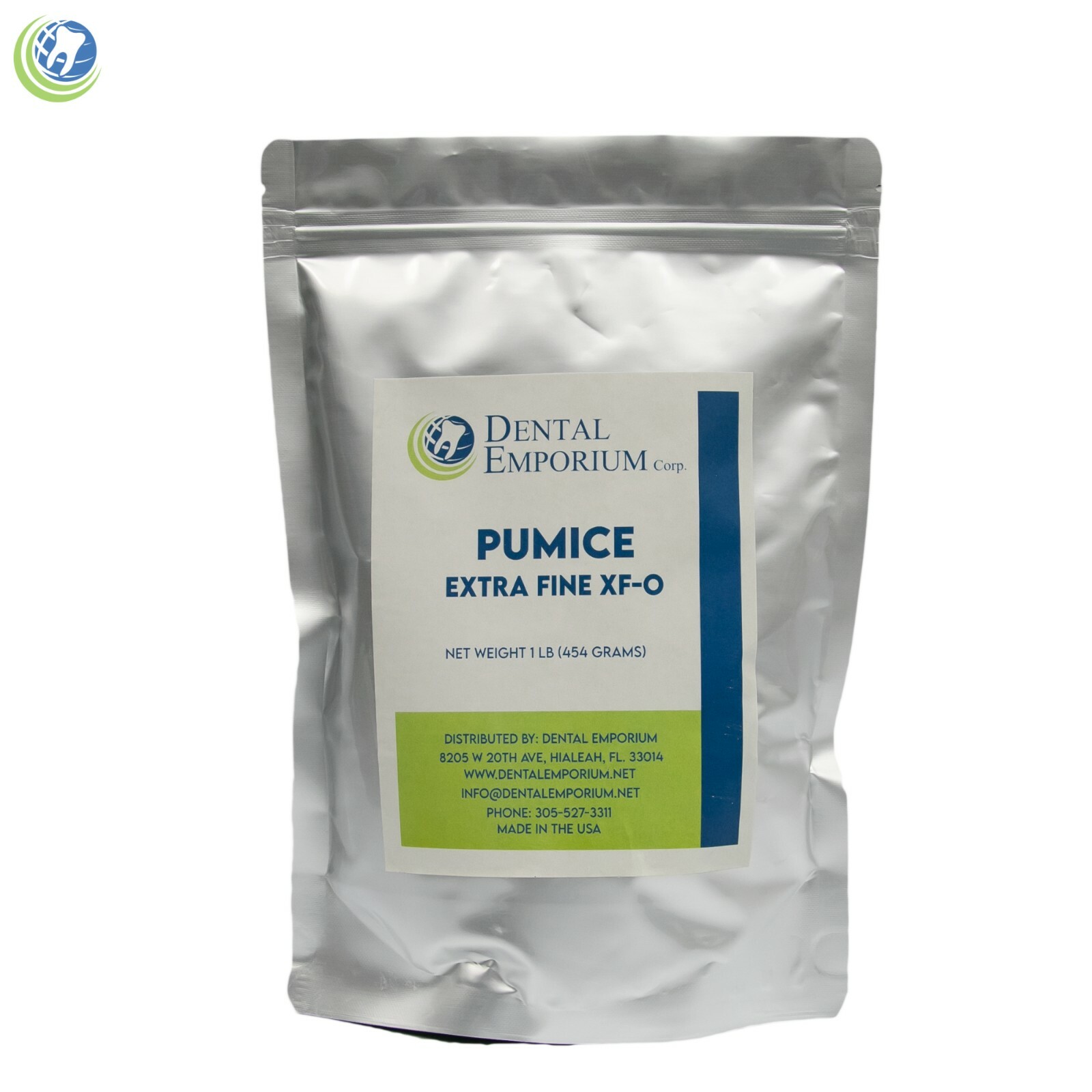 Pumice Powder Flour Extra Fine Grit Dental Lab Scaling Polishing Prophy 1 Lb.
