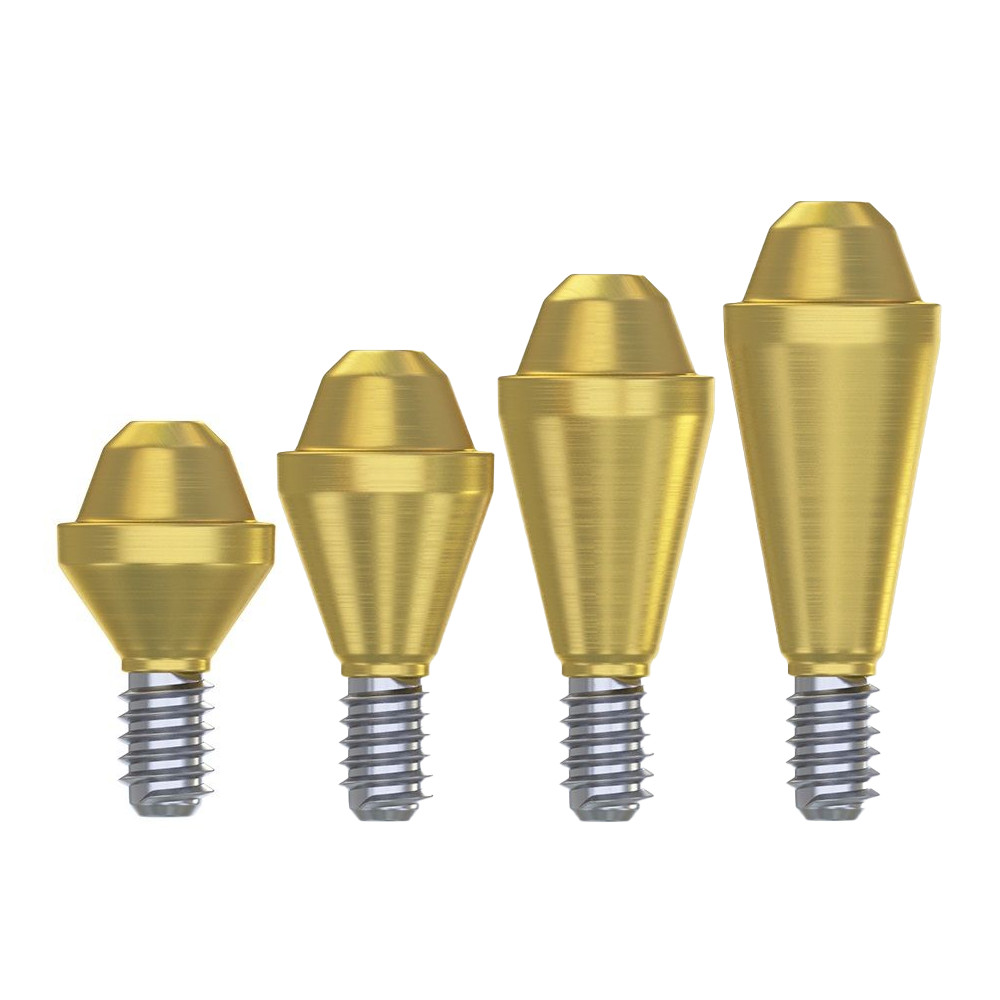 1x Prosthetic Kit DSI Conical Straight Adapter Head Multi-Unit 1.6m NP Ø3.5mm