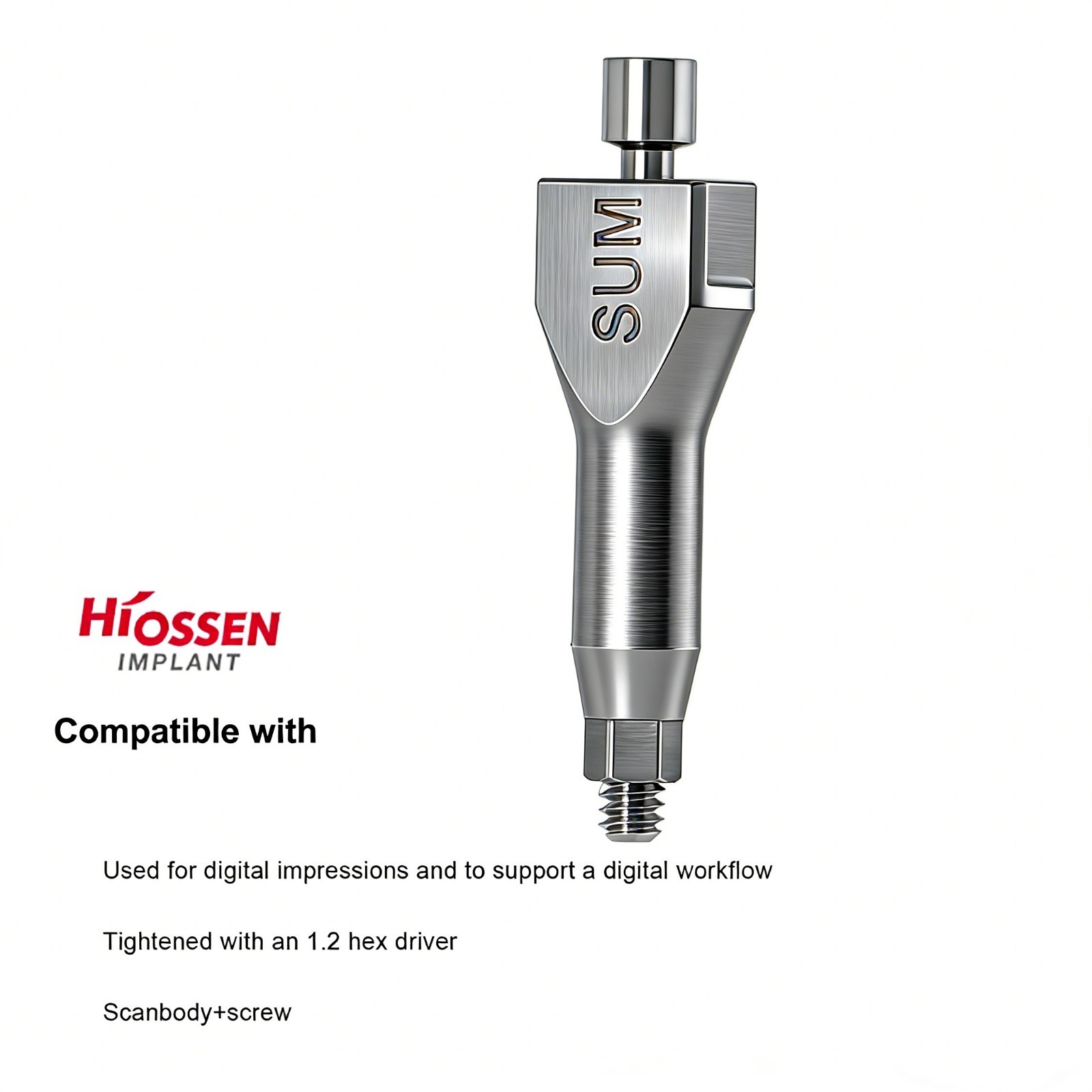 Dental Prosthetic Hiossen ET Scan Body Mini/Regular CAD/CAM digital impression