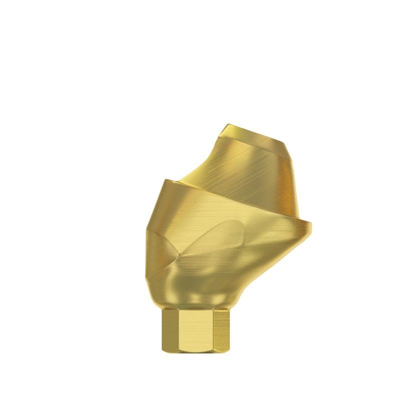 1x Dental Conical Angulated 17° Abutment Multi-Unit Premium 1.6m NP Ø3.5mm