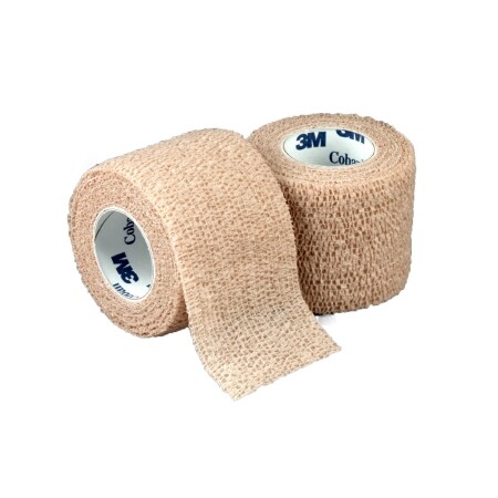 Coban Non-Sterile Self-Adherent Wrap 4” x 5 yds. #1584 Tan – Pack of 18