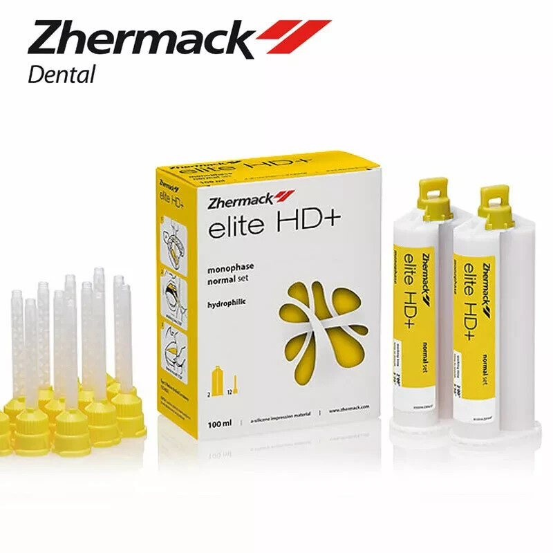 ZHERMACK Elite HD+ Monophase Reg Set 2x50ml cartridges + 12 mixing tips #112216