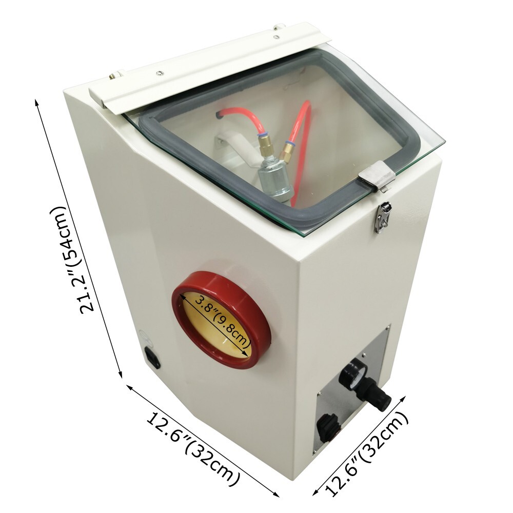 Sand Blasting Machine Automatic Circulation Sandblaster Dental Lab Equipment